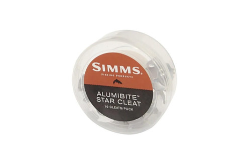 SIMMS ALUMIBITE CLEAT ( 10-PUCK) COLORLESS ONE SIZE