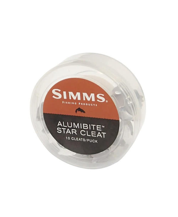 F19 SIMMS ALUMIBITE CLEAT ( 10-PUCK) COLORLESS ONE SIZE