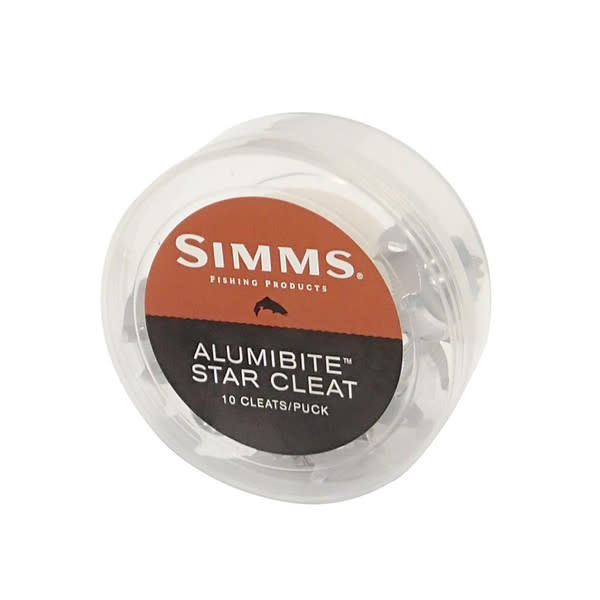SIMMS ALUMIBITE CLEAT ( 10-PUCK) COLORLESS ONE SIZE