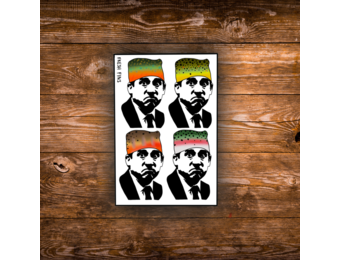 Fresh Fins "Prison Mike" Sticker