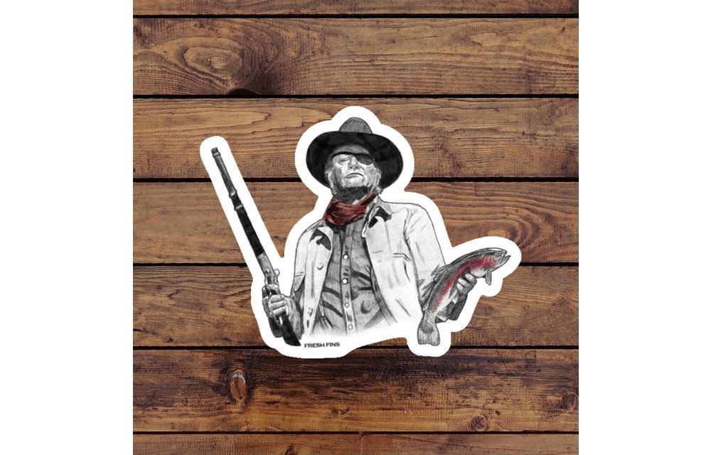 Fresh Fins "Fill Your Hands" Sticker