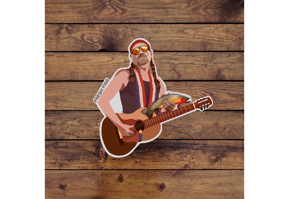 Fresh Fins "Willie's Wonder Cutty" Sticker