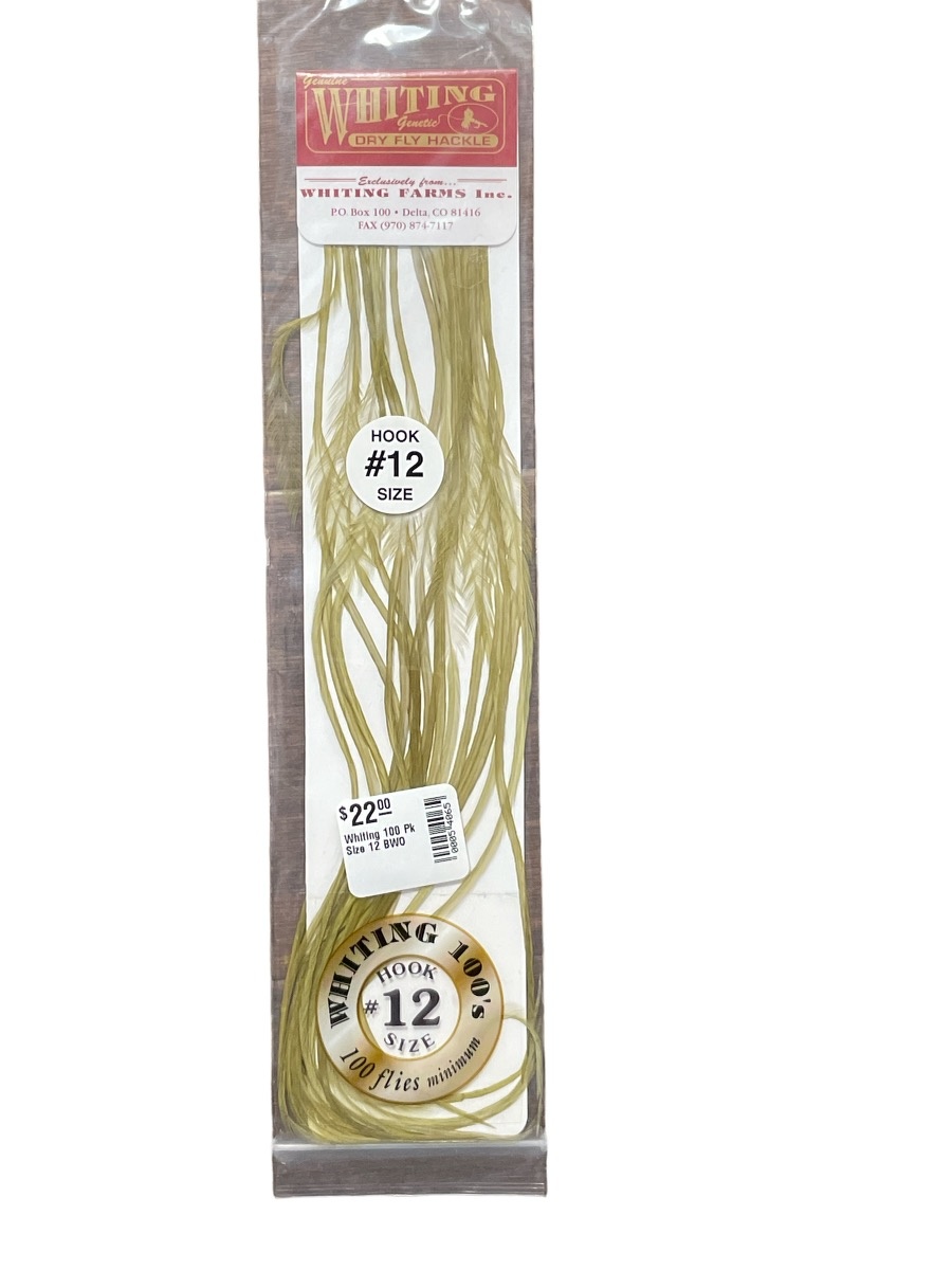 Whiting 100 Pk Saddle Hackles