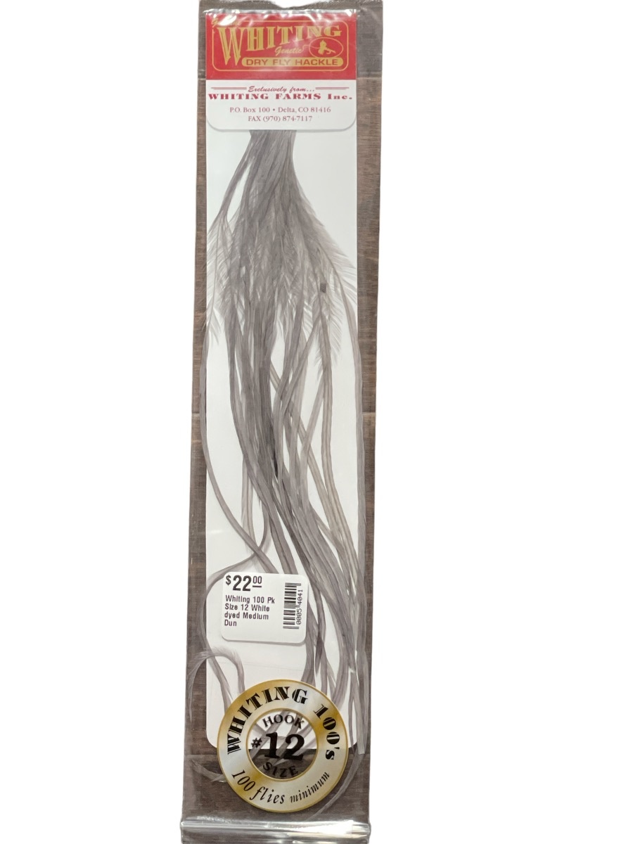 Whiting 100 Pk Saddle Hackles