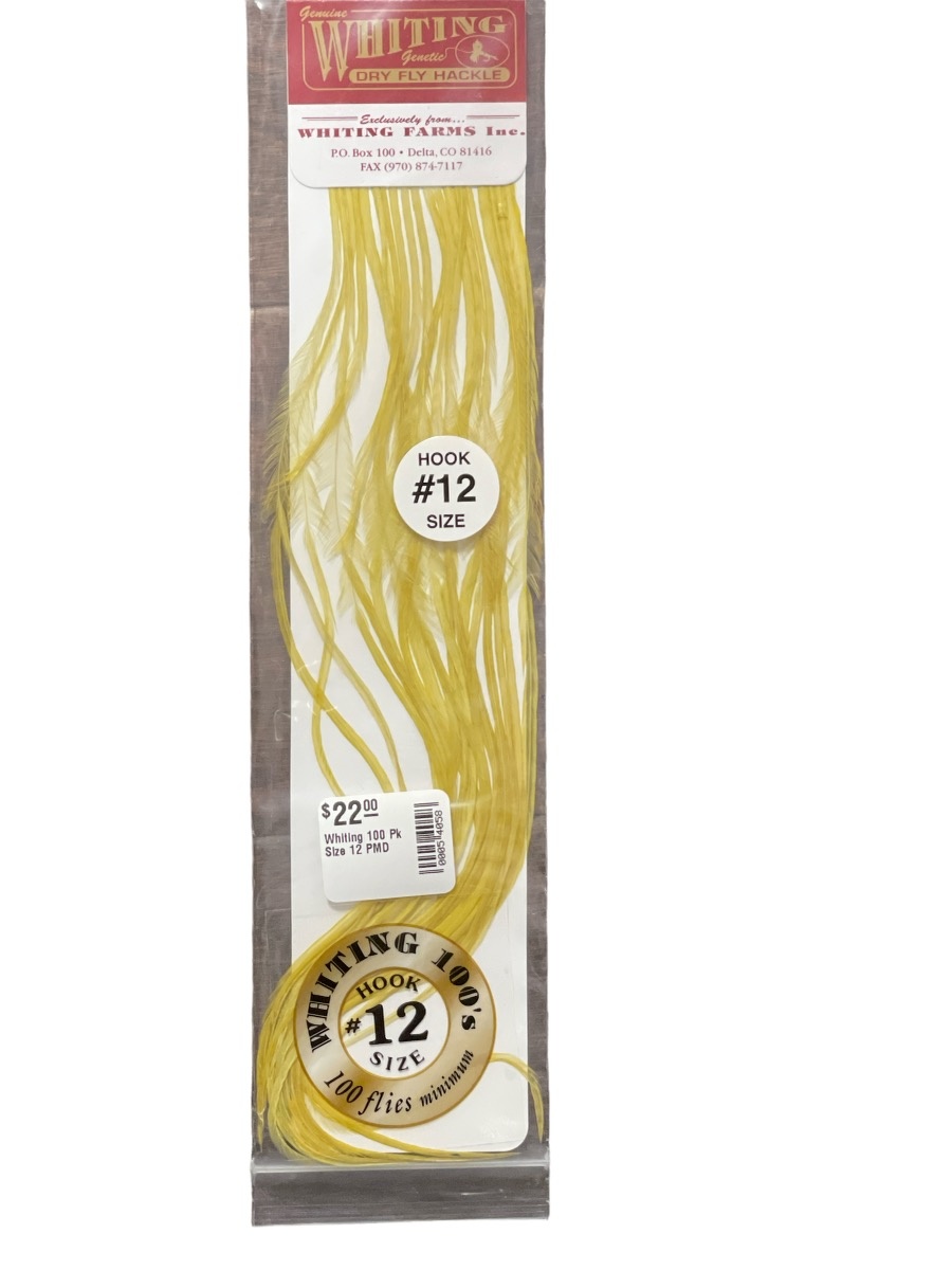 Whiting 100 Pk Saddle Hackles
