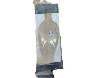 Whiting Farms High & Dry Hackle Cape - White