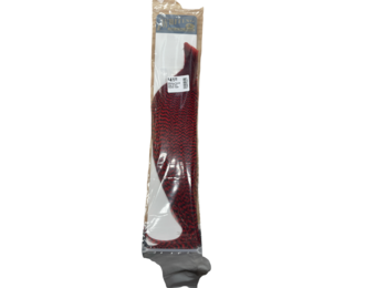 Whiting Farms High & Dry Hackle Half Cape - Grizzly Dyed Red