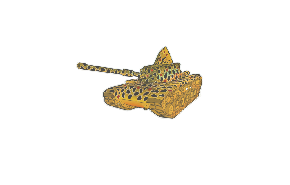 Nate Karnes Brown Trout Tank Sticker