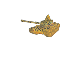 Nate Karnes Brown Trout Tank Sticker