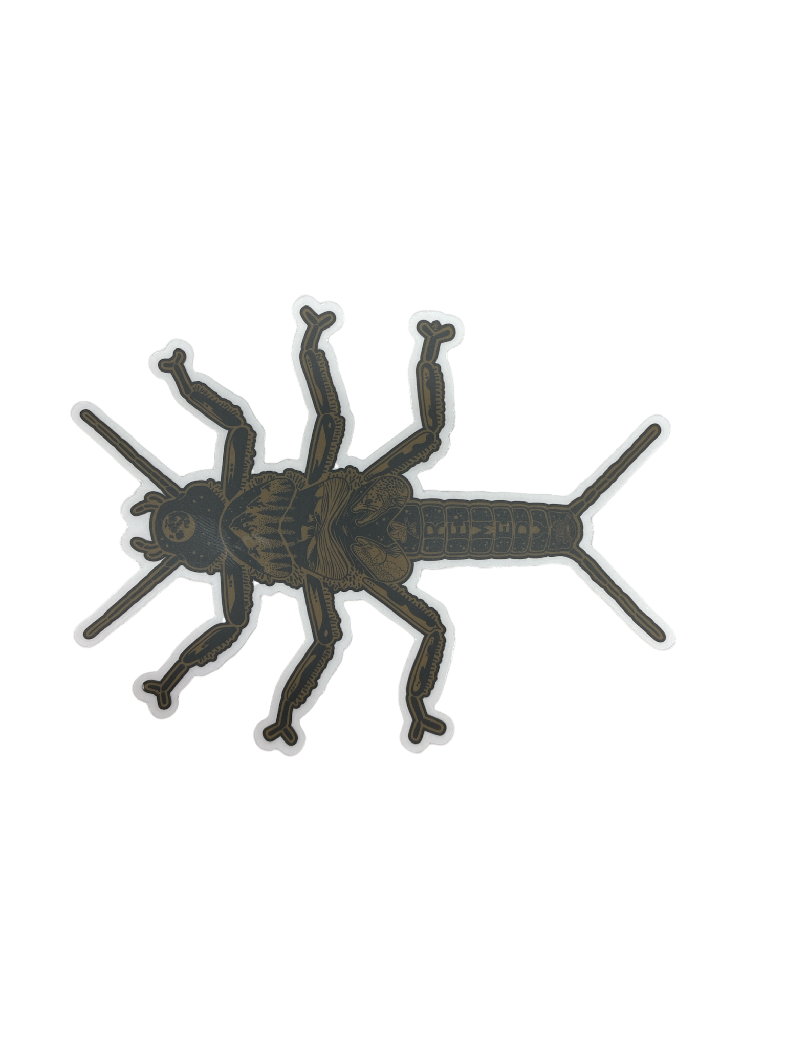 Nate Karnes Golden Stonefly Sticker