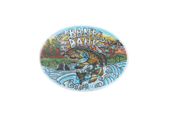 Cosmic Stream The Bank is Dank Sticker