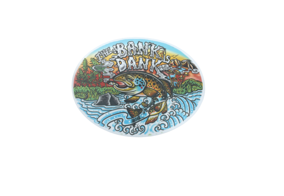 Cosmic Stream The Bank is Dank Sticker