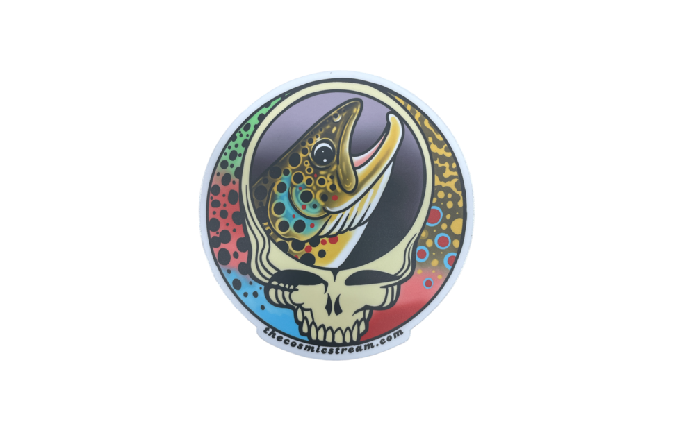 Cosmic Stream Steal Your Face Sticker