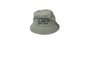 Salmon River Fly Box Bucket Hat - Putty