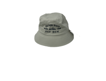 Salmon River Fly Box Bucket Hat - Putty