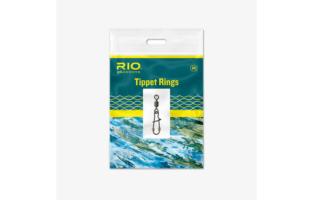 RIO 2mm TROUT TIPPET RING 10-PACK SIZE SMALL