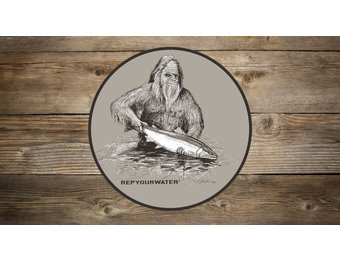 RYW Squatch And Release Sticker
