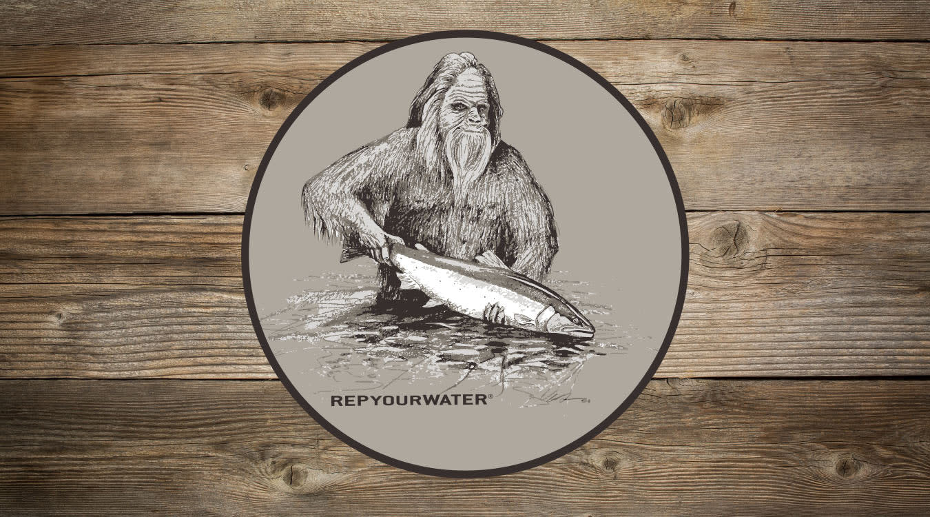 RYW Squatch And Release Sticker