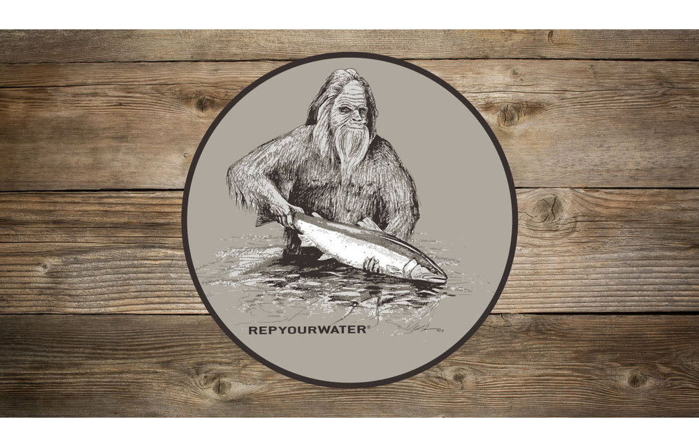 RYW Squatch And Release Sticker