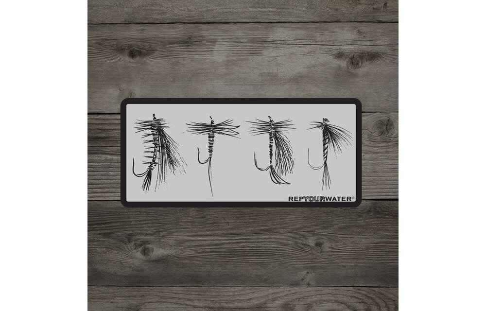 RYW Trout Ties Sticker