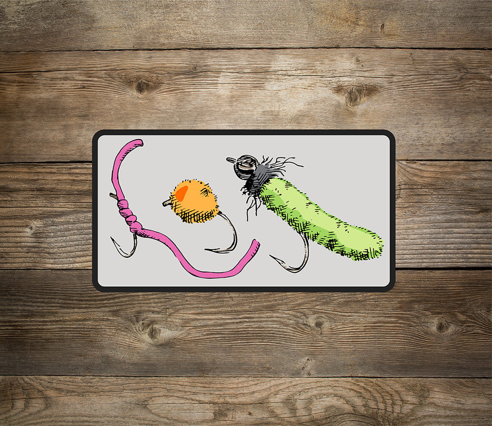 RYW Trash Flies Sticker