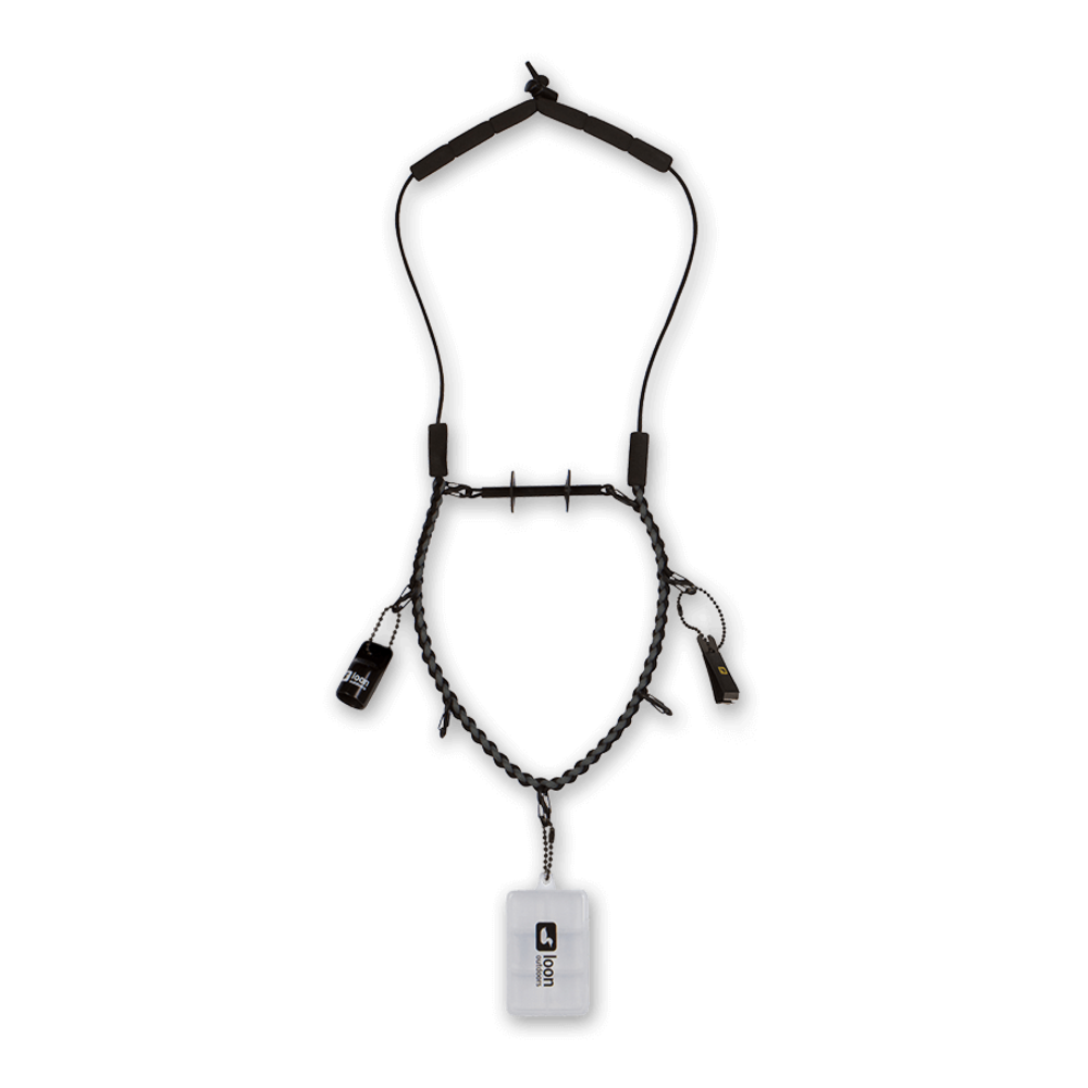 NARROW NECKLACE ナバホ F-LAGSTUF-F フラッグスタッフ Loon Neckvest Lanyard - Salmon River Fly Box