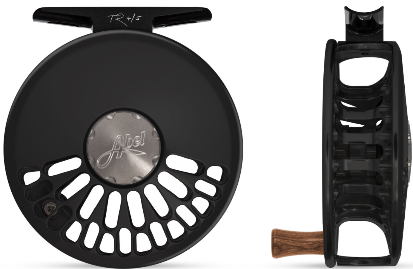 Abel TR Reel Black 4/5 Walnut