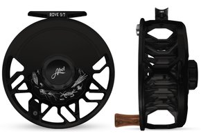 Abel Rove Reel 5/7 - Satin Black - Walnut