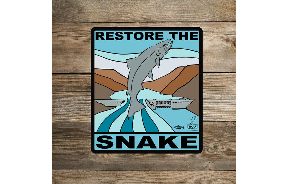 Rep Your Water Restore The Snake Sticker