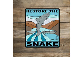 Rep Your Water Restore The Snake Sticker