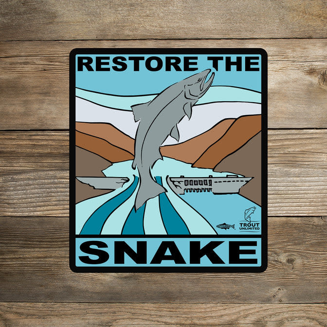 Rep Your Water Restore The Snake Sticker
