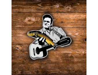 Fresh Fins Johnny Cast Sticker