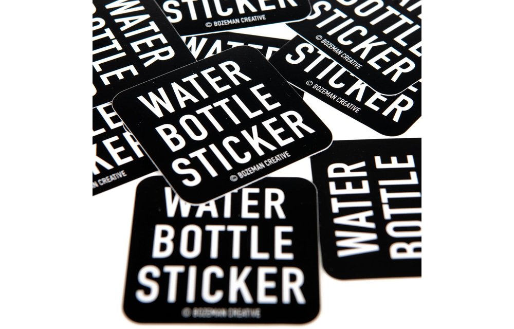 Bozeman Creative Water Bottle Sticker