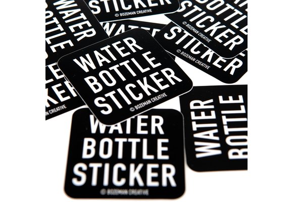 Bozeman Creative Water Bottle Sticker