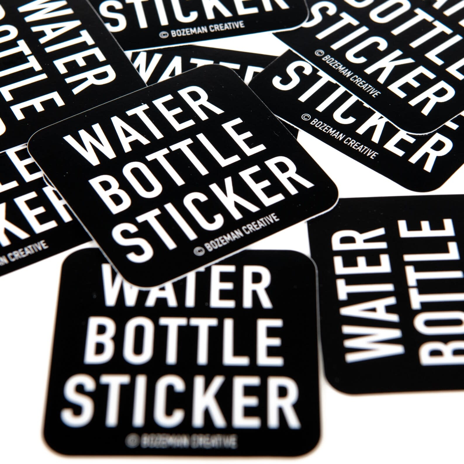Bozeman Creative Water Bottle Sticker