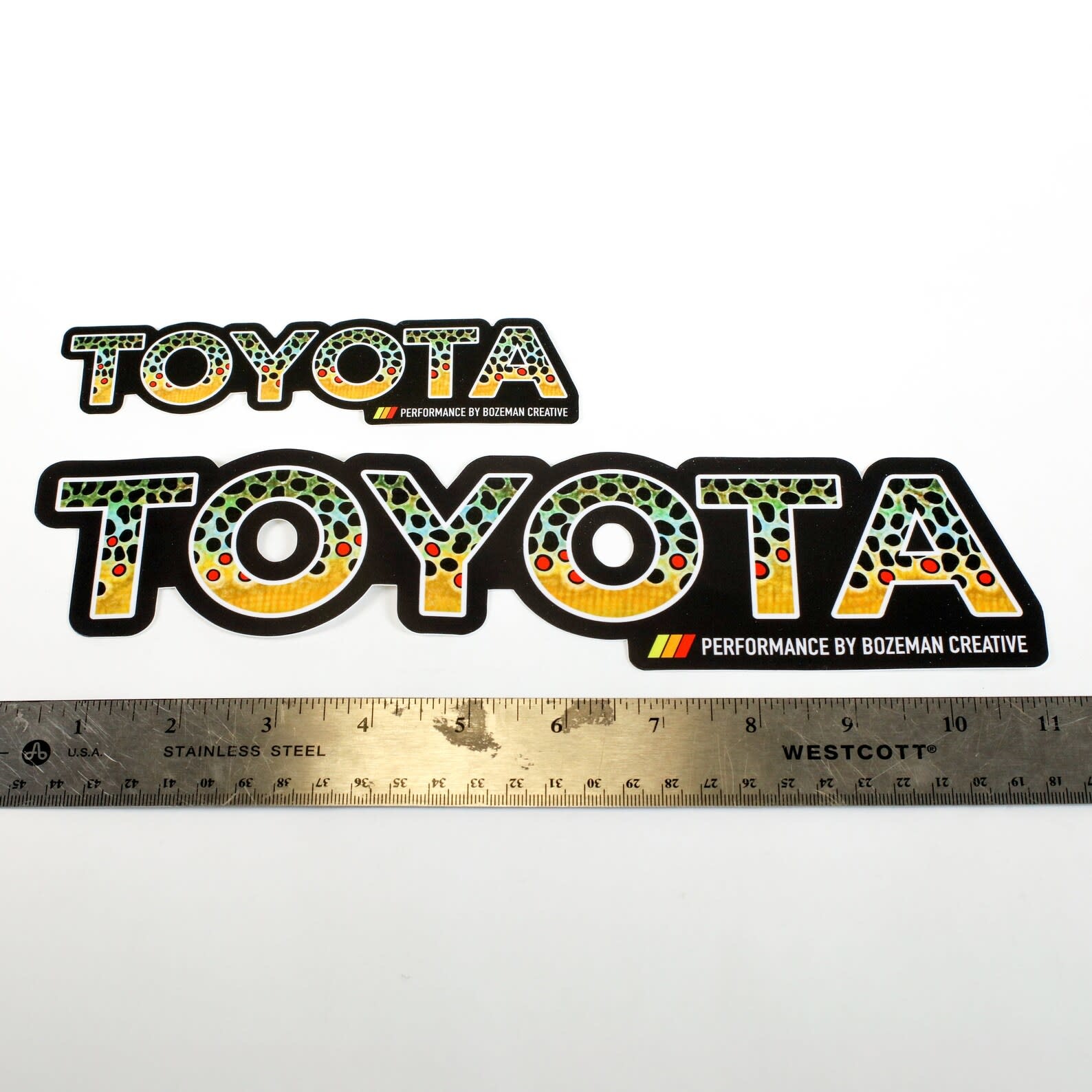 Bozeman Creative Toyota Trout Sticker