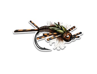 Bozeman Creative Stonefly Sketch Sticker