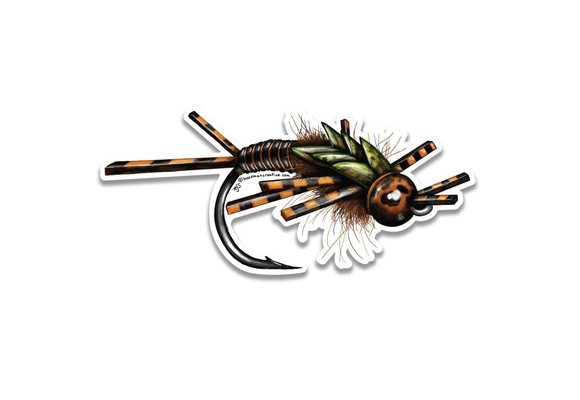 Bozeman Creative Stonefly Sketch Sticker