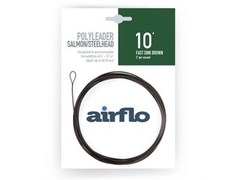 Airflo POLYLEADER FAST SINK 10' SALMON EXTRA STRONG