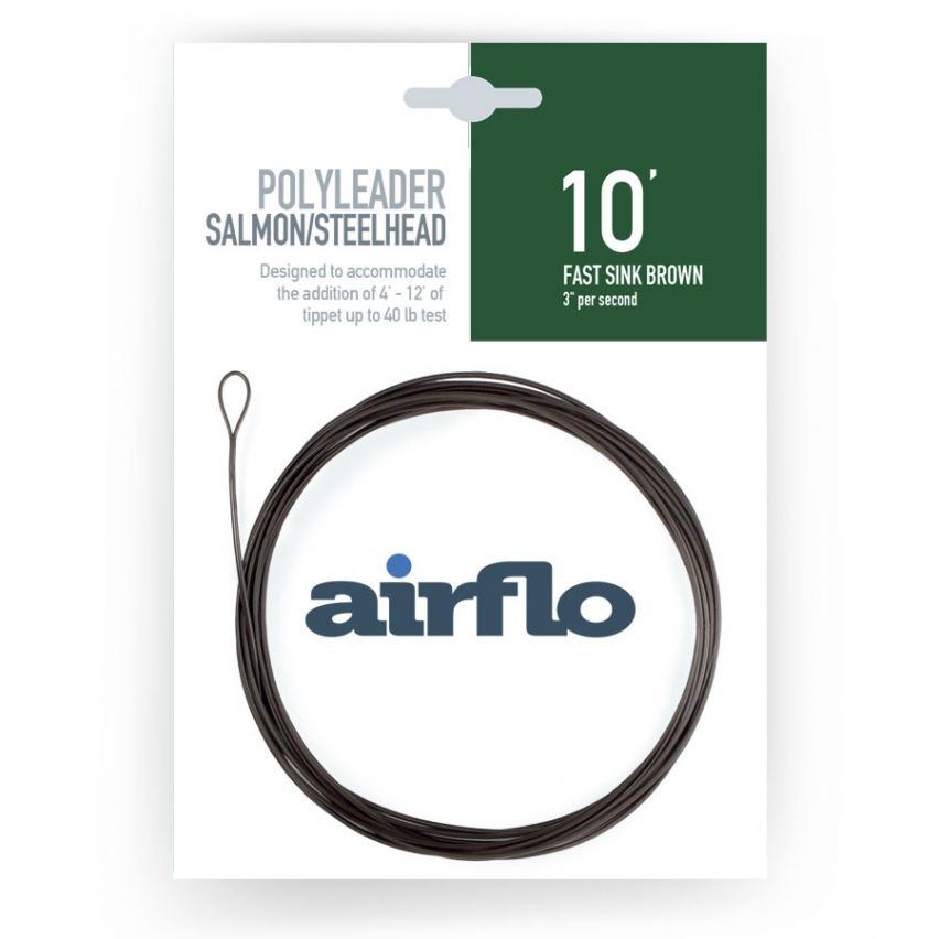 Airflo POLYLEADER FAST SINK 10' SALMON EXTRA STRONG