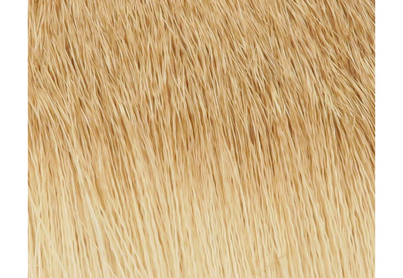 Coastal Deer Hair Bleached #3