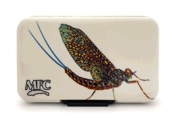 MFC Poly Fly Box - Larko's Chrome Mayfly