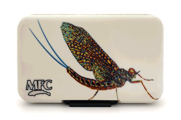MFC Poly Fly Box - Larko's Chrome Mayfly