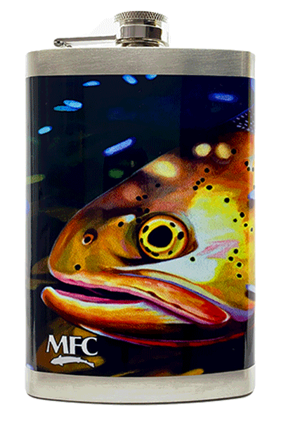 Stainless Steel Hip Flask - Maddox's Deep Cutt