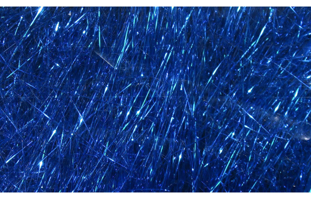8 inch Ice Wing Fiber #23 Blue Steelie