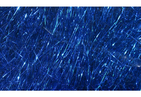 8 inch Ice Wing Fiber #23 Blue Steelie