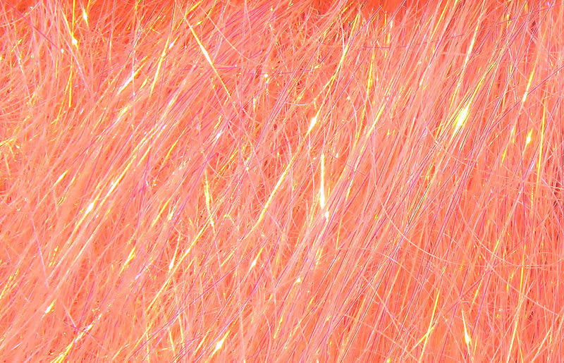 8 inch Ice Wing Fiber #140 Fl. Shell Pink