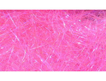 8 inch Ice Wing Fiber #133 Fl. Hot Pink
