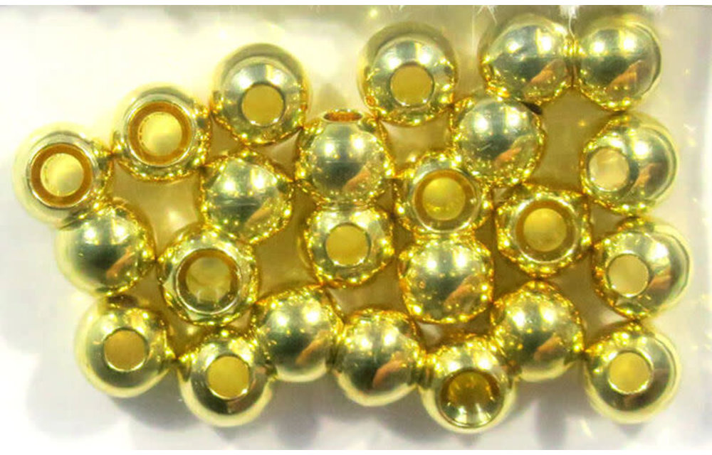 Hareline Gold Cyclops Bead Eyes