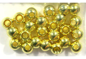 Hareline Gold Cyclops Bead Eyes